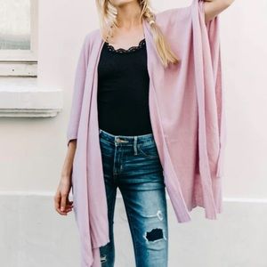 NWT MERSEA - The Luxy Wrap. throw-on top